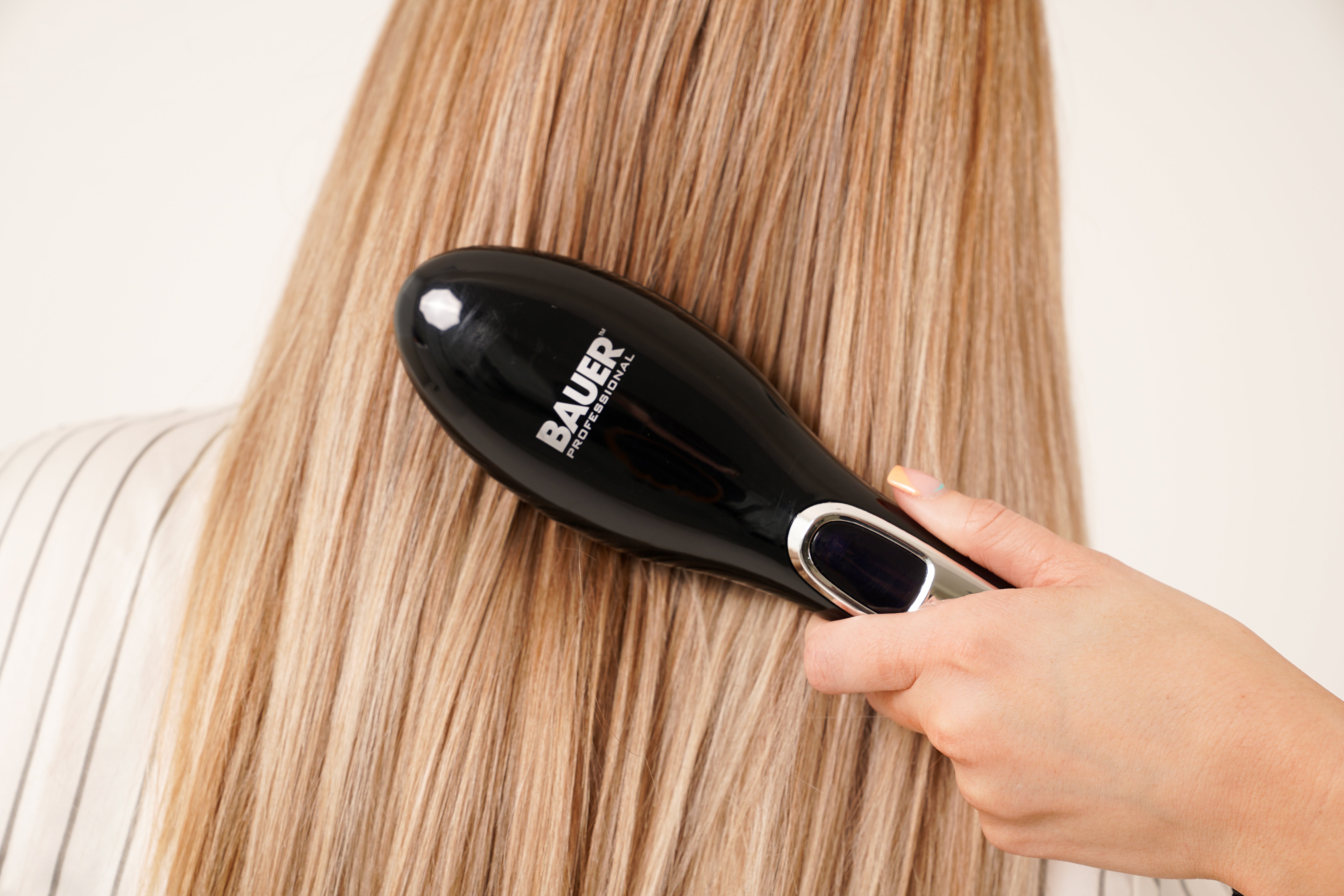 Ceramic Hair Straightening Brush